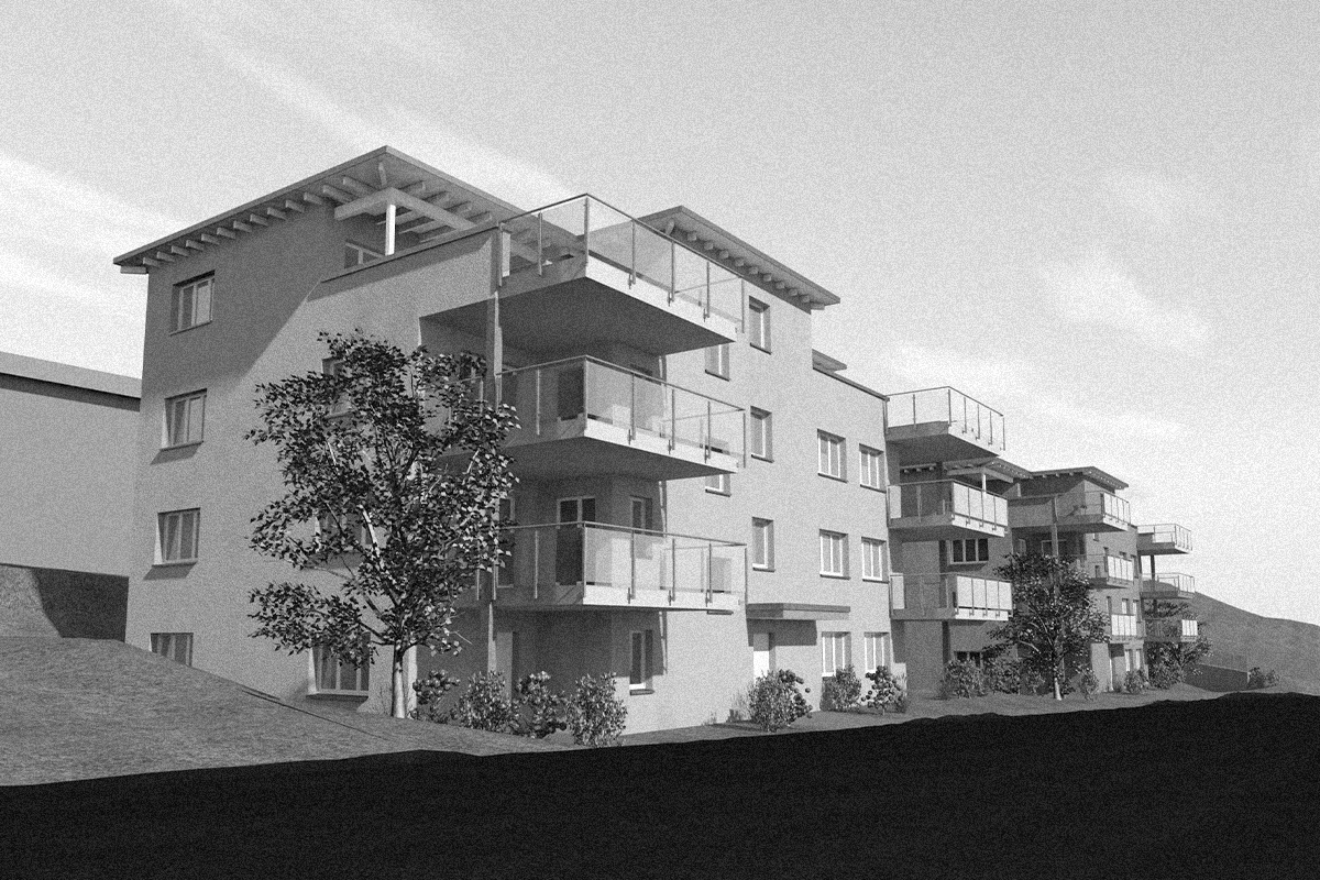 Bebauungsstudie in Mörschwil